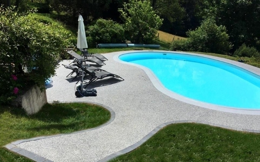 Aménagement Plage De Piscine En Minéralstar Par Entreprise