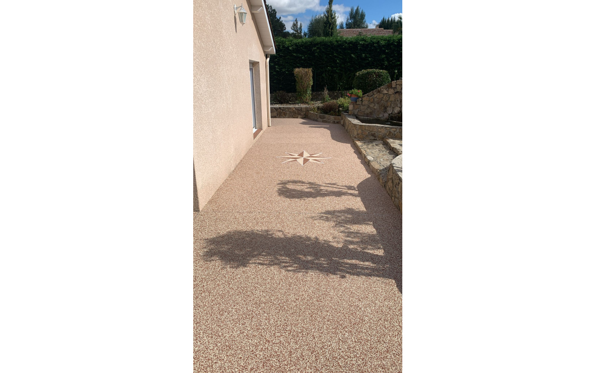 Cration Terrasse en Hydrostar  PEAUGRES ralise le 02/10/2024