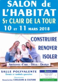 Salon de l'habitat Saint Clair de la Tour