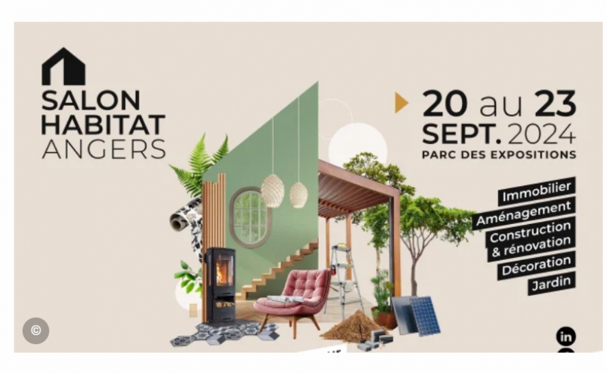 Rendez-vous au salon de l'habitat d'Angers 2024