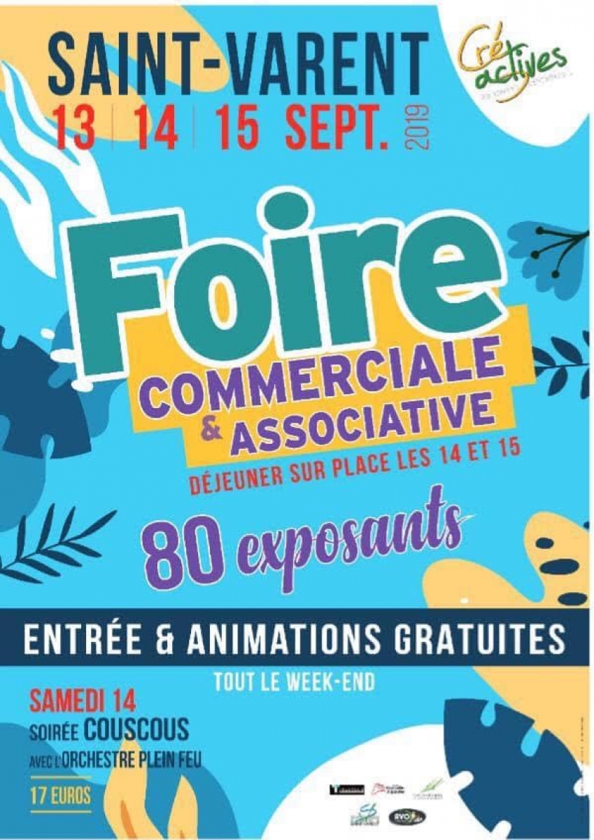 Les journées Cré'Actives Foire Commerciale et Associative 2019