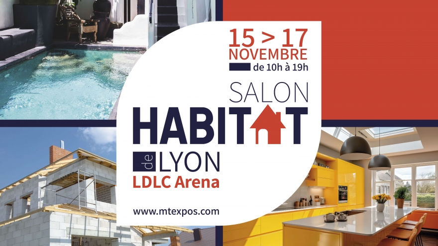 Rendez-vous au salon de l'habitat de Lyon !