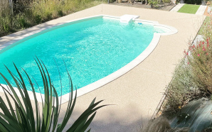 Plage de piscine en Hydrostar15773