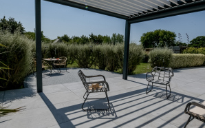 Terrasse en dallage sur plots et Hydrostar16098