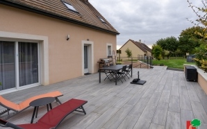 Terrasse en dallage sur plots17636