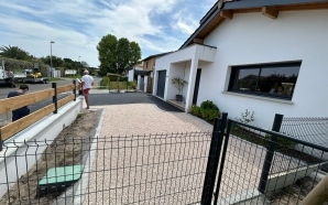 Entre de maison en Alvostar et enrob  chaud19369