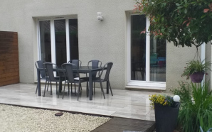 Terrasse en Dallage7580