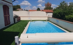 Plage de piscine en Dm green16068