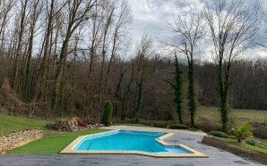 Plage de piscine en Boib et Dm green10427