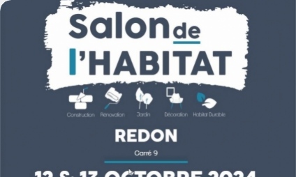 Rencontrez-nous au Salon de l'habitat de Redon !