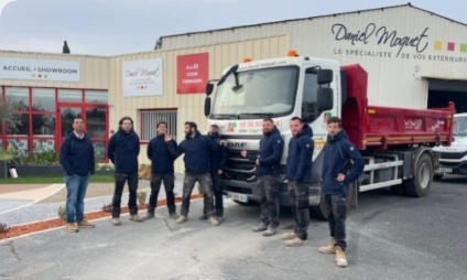 Un nouveau camion 19T intgre la flotte de l'entreprise Chauveau !