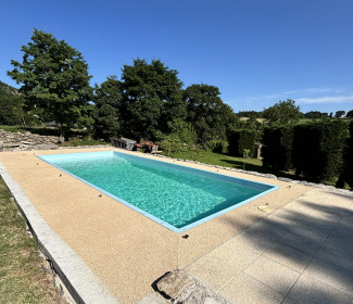 Plage de piscine