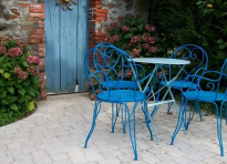 Terrasse style Naturel Cottage  Pouzauges